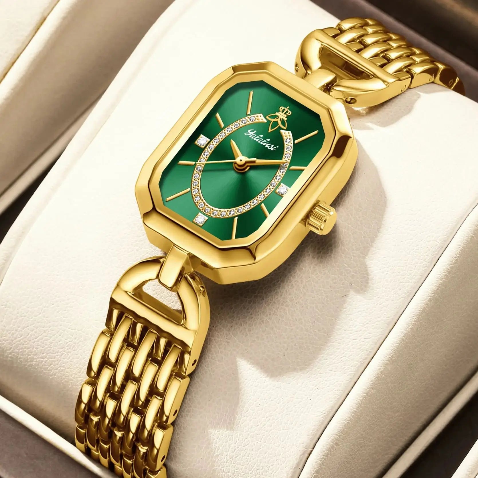 Women' Water-Resistant Quartz Watch with Luxury Steel Bracelet – A Perfect Gift watch for ladies watch for girls reloj mujer