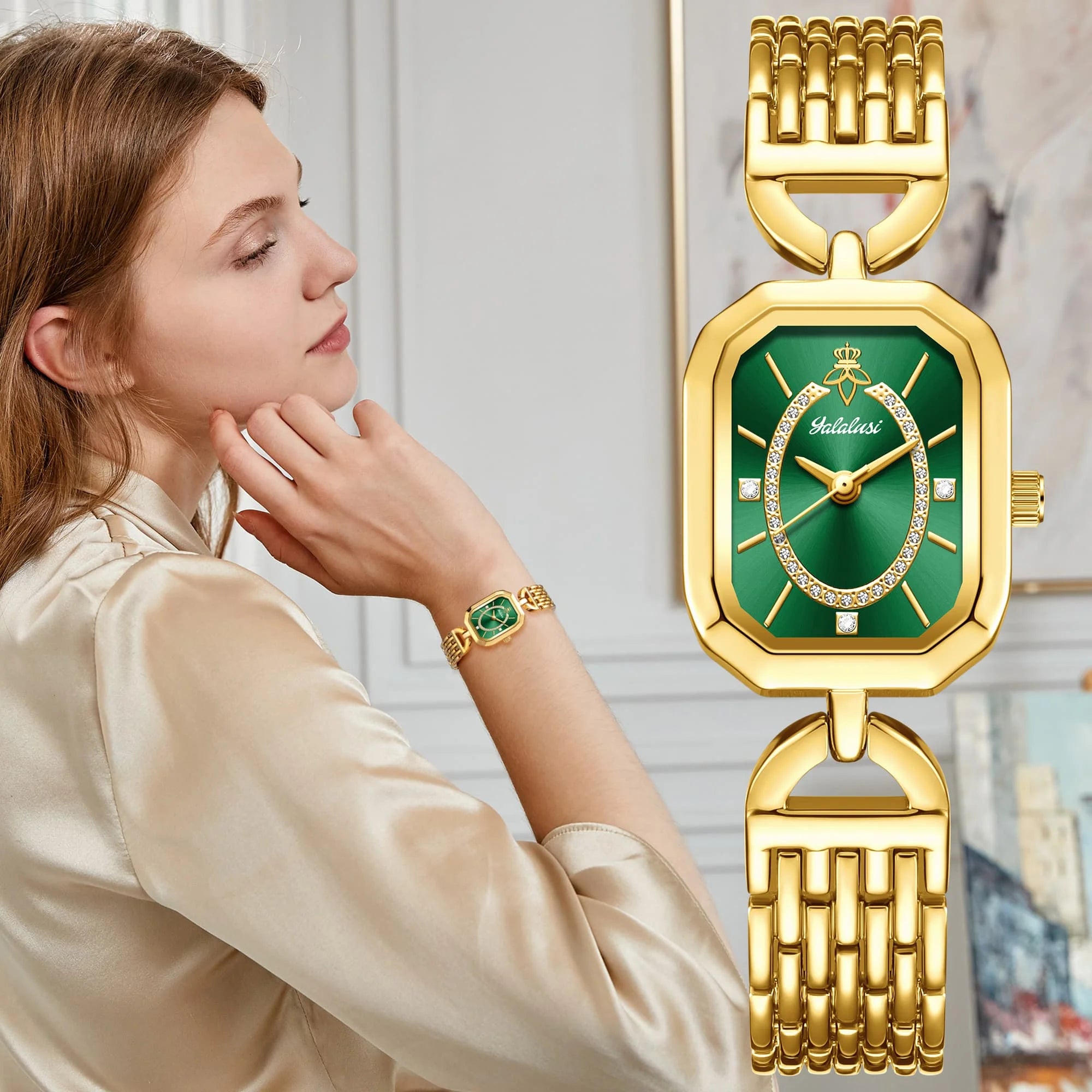 Women' Water-Resistant Quartz Watch with Luxury Steel Bracelet – A Perfect Gift watch for ladies watch for girls reloj mujer