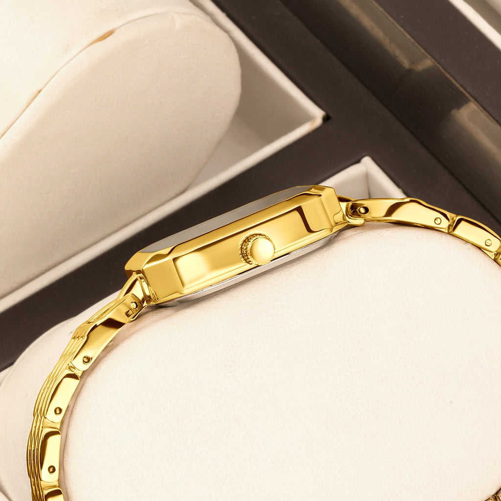 Women' Water-Resistant Quartz Watch with Luxury Steel Bracelet – A Perfect Gift watch for ladies watch for girls reloj mujer