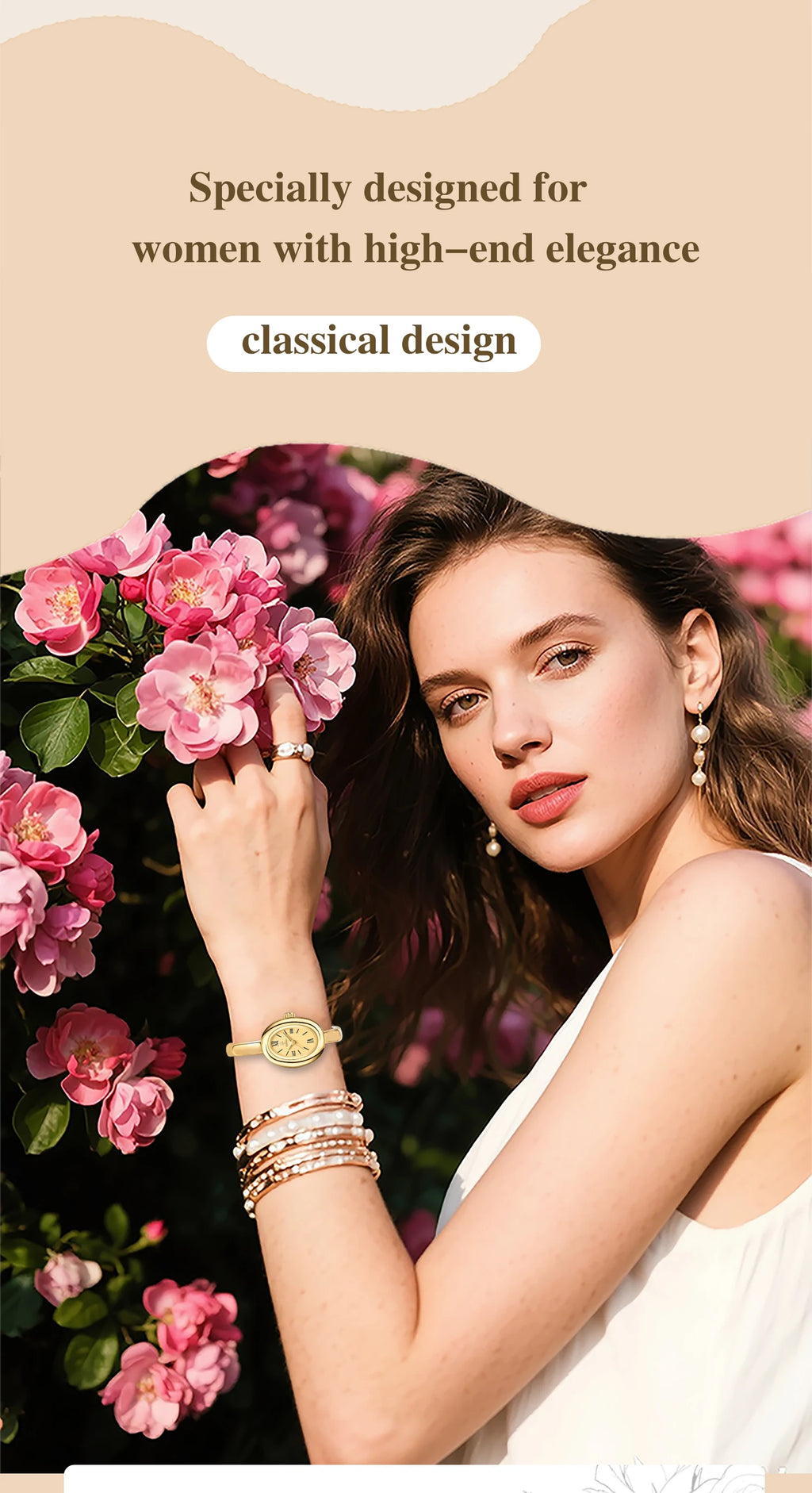 YaLaLuSi Brand Luxury Quartz Water-Resistant Wristwatch with Minimalist Design, Comes with Gift Box—Perfect Gift for Women Reloj