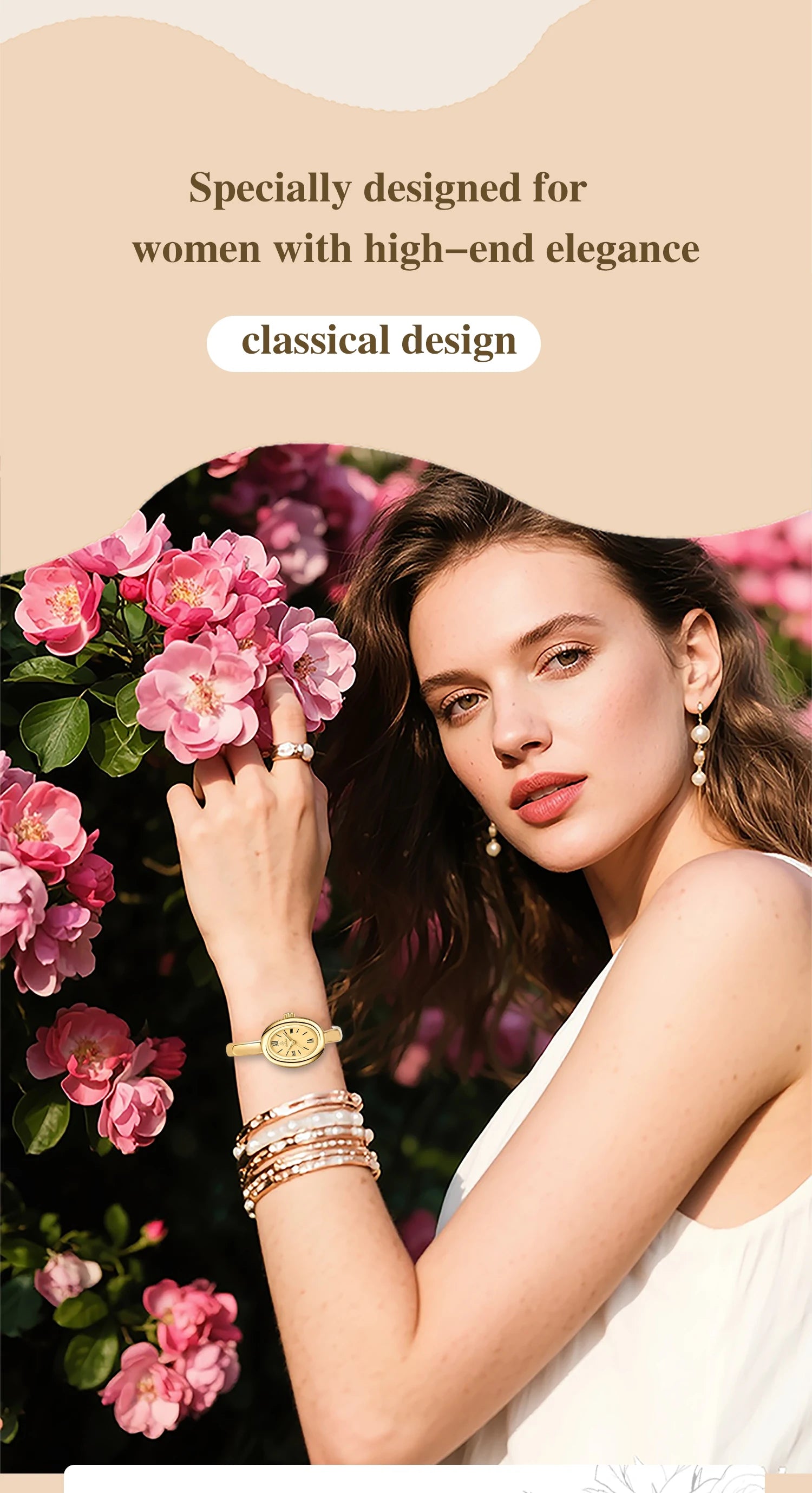 YaLaLuSi Brand Luxury Quartz Water-Resistant Wristwatch with Minimalist Design, Comes with Gift Box—Perfect Gift for Women Reloj