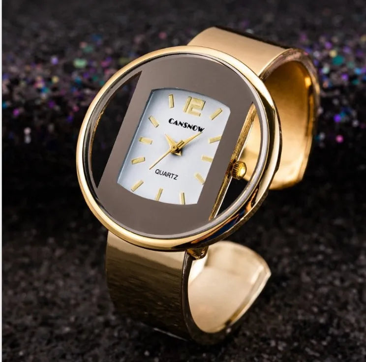 New Ladies Watch Bangle Bracelet Relojes Fashion Casual Design Women WristWatch Female Quartz Watch Time Clock Relogio Feminino