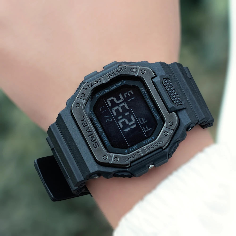 Relogio SMAEL Men Multifunctional Digital Sport Watch Count Down Male Army Military Clock LED WristWatches Fashion Male Relógios