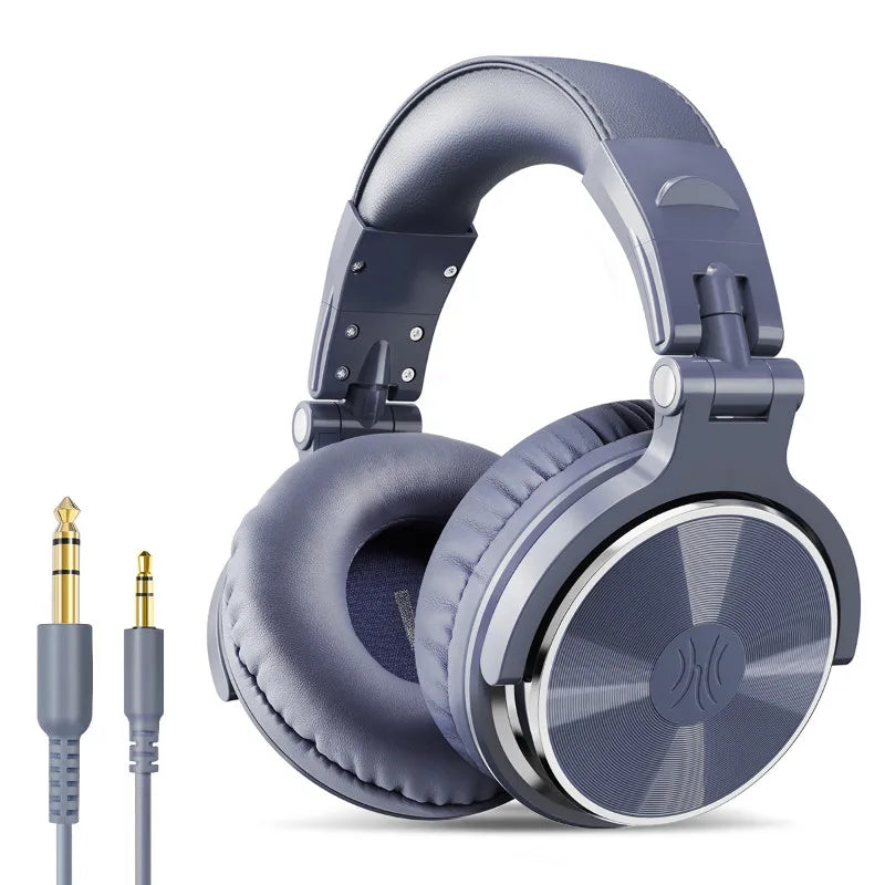 Oneodio Wired HiFi Headphones Professional Studio DJ Headphones With Mic Over Ear Hi-Res Headset Monitoring For AMP Guitar Phone