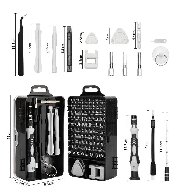 Precision Screwdriver Set For Phone Repair Kit Magnetic Bits Magnet Mini Screwdriver For Glasses Iphone Watch Screwdriver Set