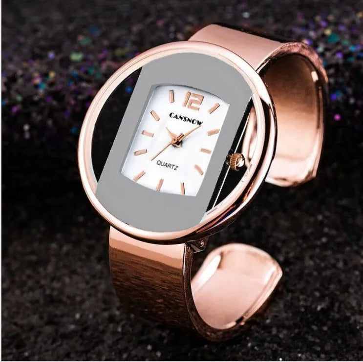 New Ladies Watch Bangle Bracelet Relojes Fashion Casual Design Women WristWatch Female Quartz Watch Time Clock Relogio Feminino