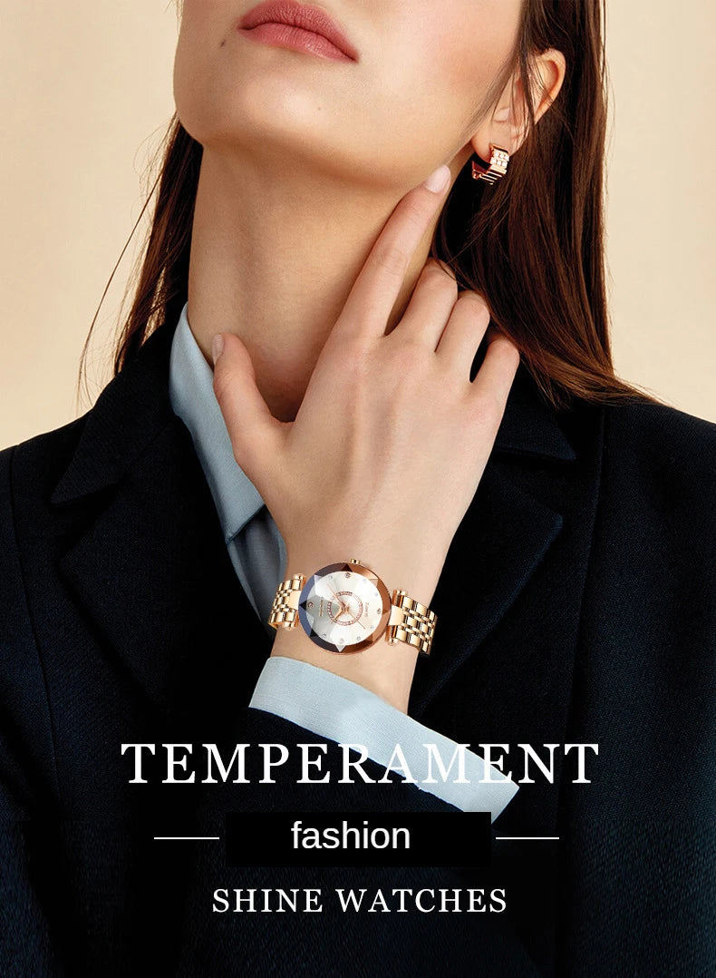 Luxury Brand Fashion Women Watches For Ladies Quartz Relogio Feminino Female Montre Reloj Mujer Zegarek Damski Dropshipping
