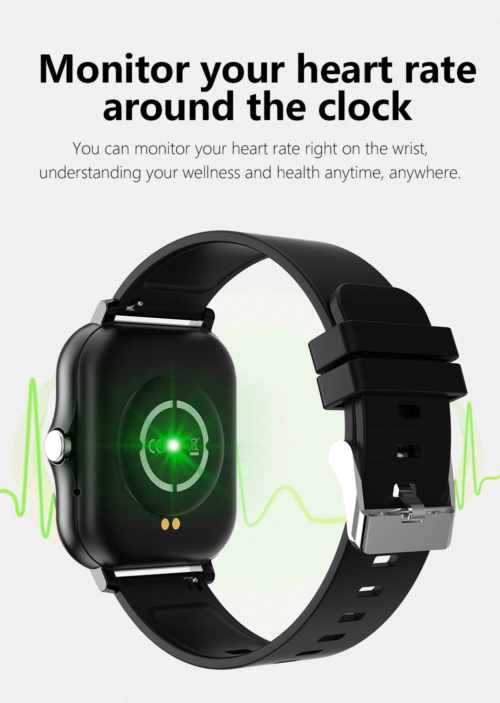 2025 Men Smart Watch Fitness Clock Sports Heart Monitor Smartwatch Bluetooth Call Music Playback 1.83'' Wrist Watches for Women