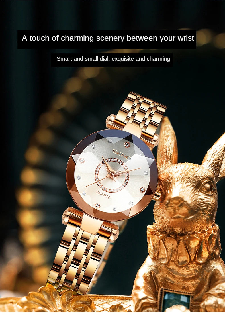 Luxury Brand Fashion Women Watches For Ladies Quartz Relogio Feminino Female Montre Reloj Mujer Zegarek Damski Dropshipping