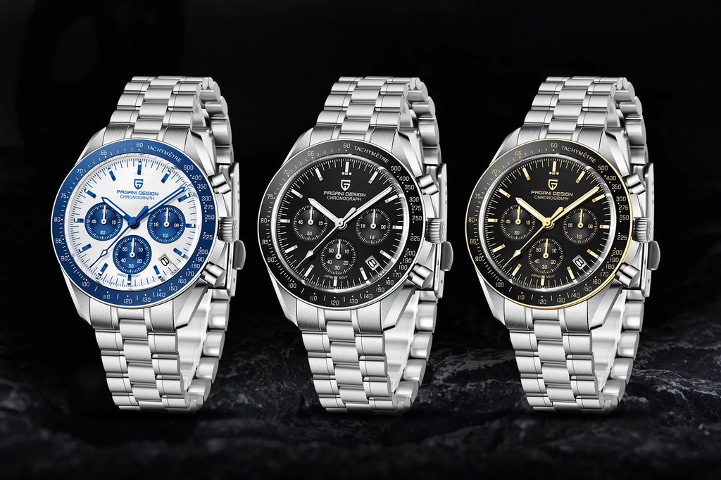2026 New PAGANI DESIGN Tribute to CK2998 Moon Watch Retro Luxury Quartz Watches For Men Stainless steel Sport Chronograph Man
