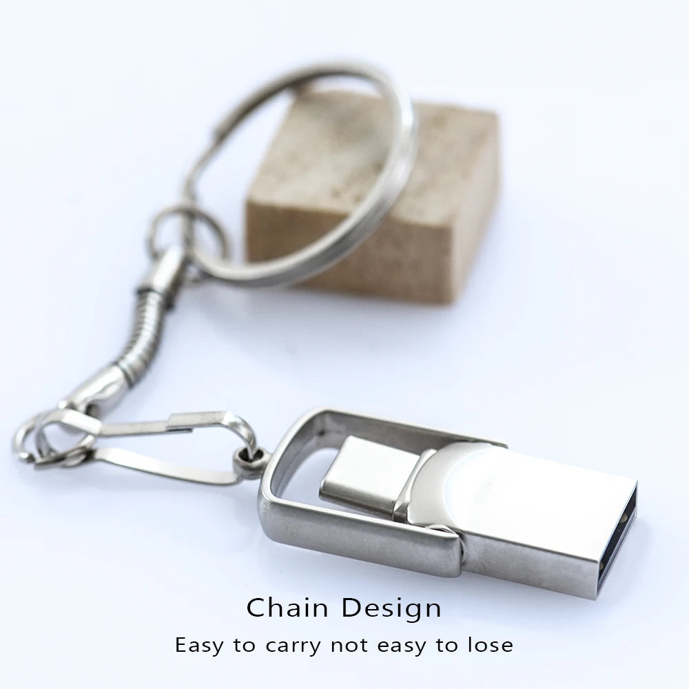 NEW Mini 64GB 128GB Type C Ultra Dual USB Flash Drive Memory Stick Thumb Pen Drive Creative Gifts for Business USB Flash Drives
