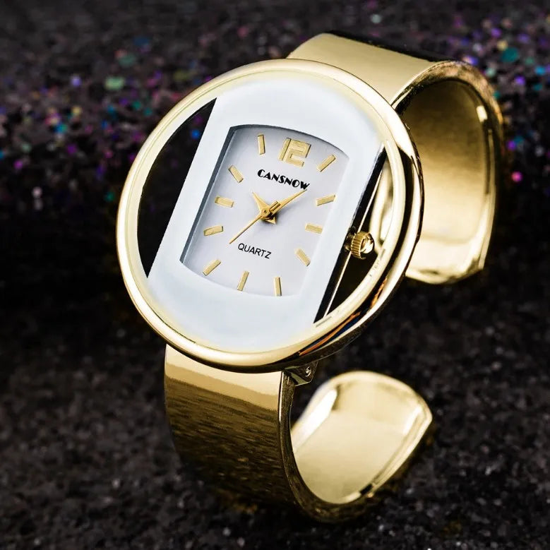 New Ladies Watch Bangle Bracelet Relojes Fashion Casual Design Women WristWatch Female Quartz Watch Time Clock Relogio Feminino