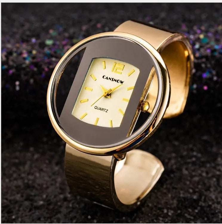 New Ladies Watch Bangle Bracelet Relojes Fashion Casual Design Women WristWatch Female Quartz Watch Time Clock Relogio Feminino