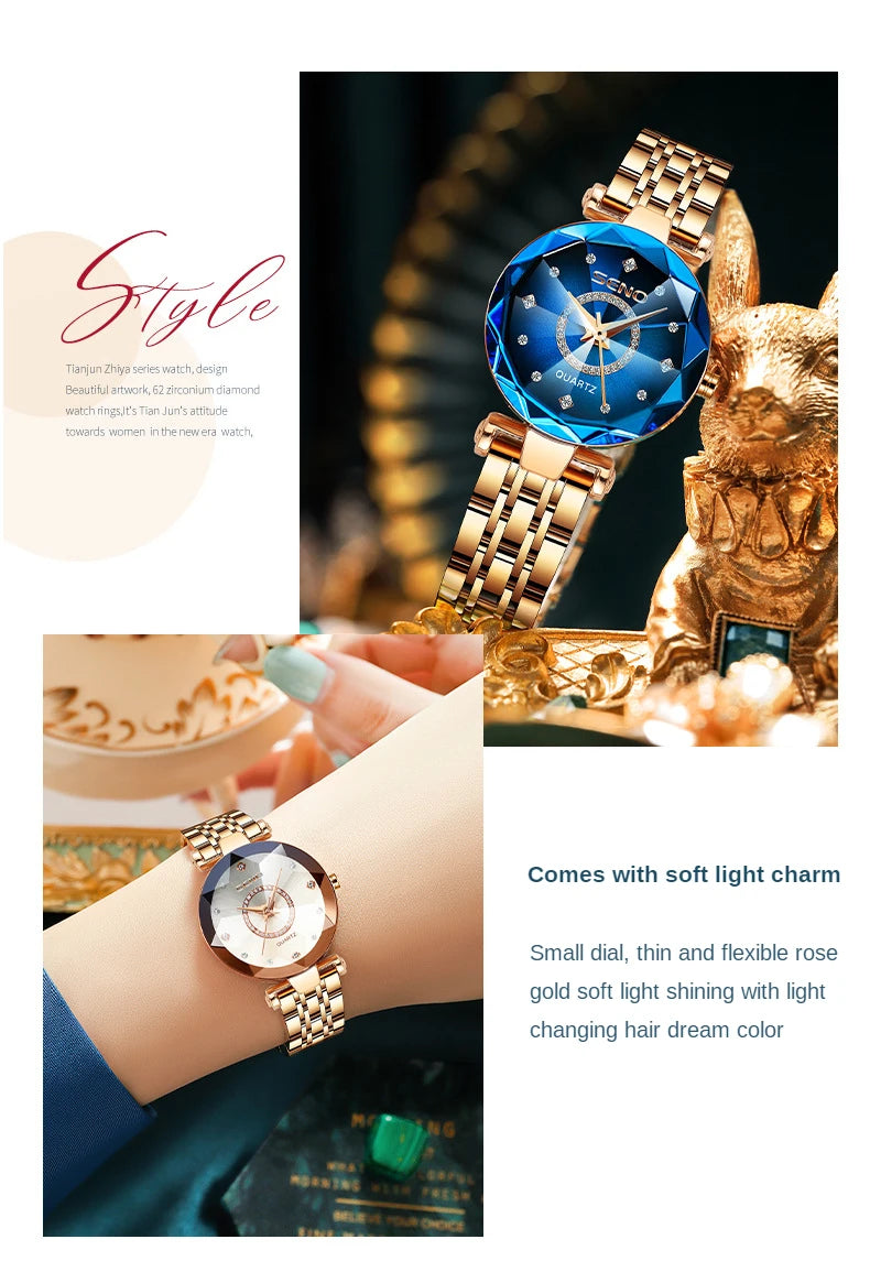 Luxury Brand Fashion Women Watches For Ladies Quartz Relogio Feminino Female Montre Reloj Mujer Zegarek Damski Dropshipping