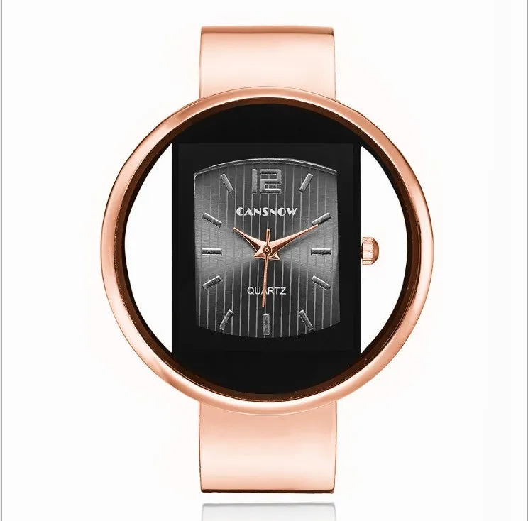 New Ladies Watch Bangle Bracelet Relojes Fashion Casual Design Women WristWatch Female Quartz Watch Time Clock Relogio Feminino