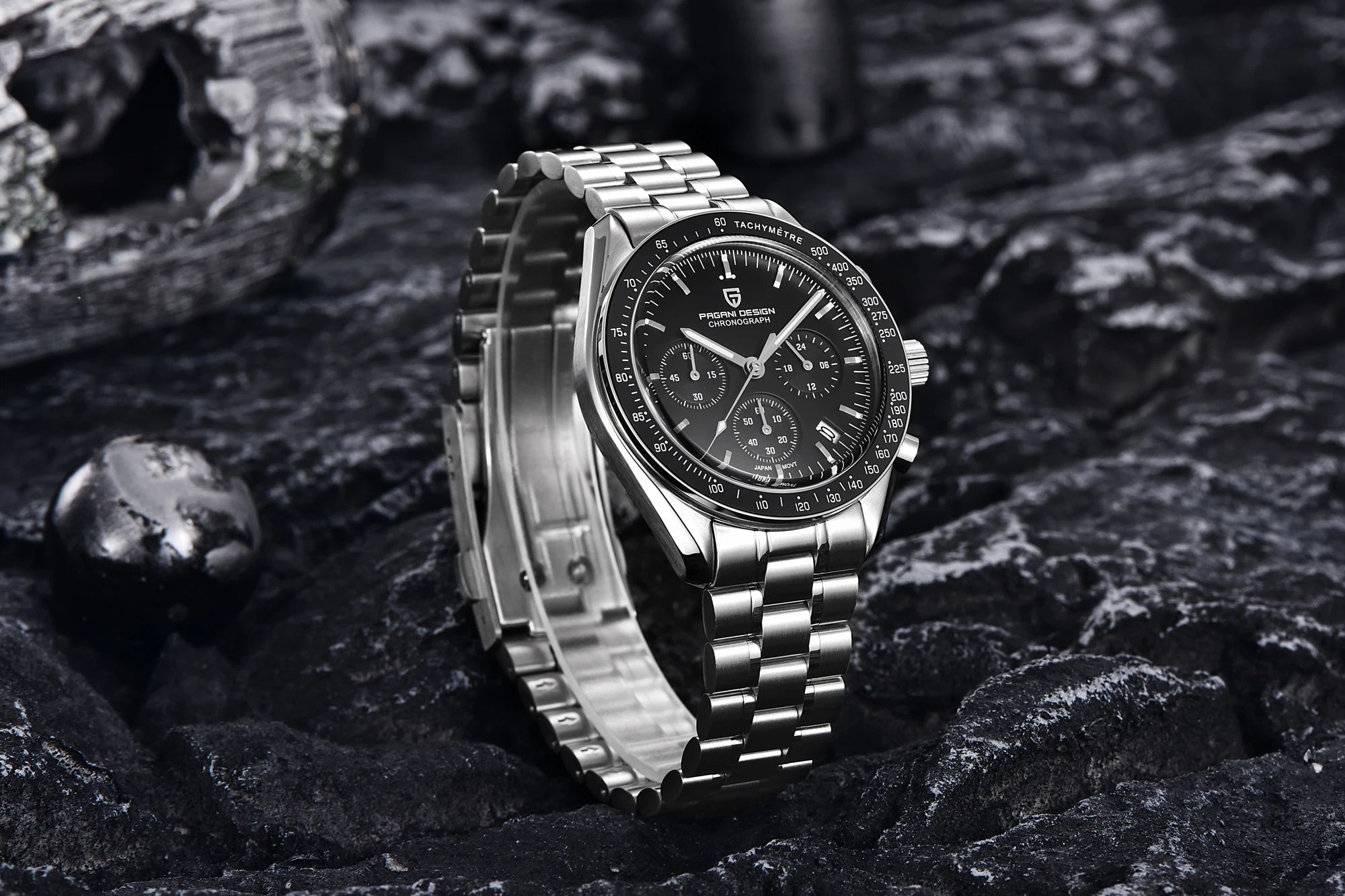 2026 New PAGANI DESIGN Tribute to CK2998 Moon Watch Retro Luxury Quartz Watches For Men Stainless steel Sport Chronograph Man