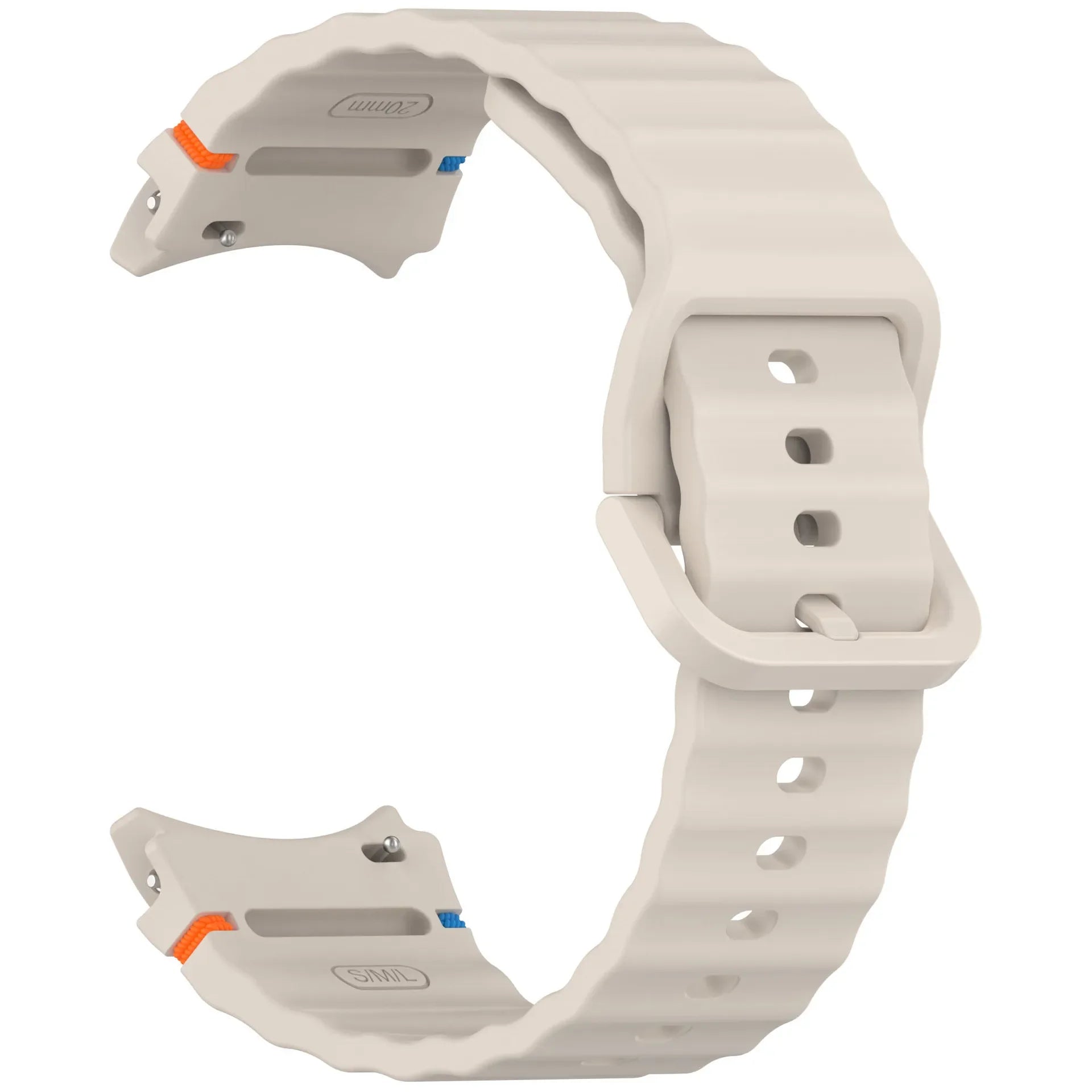 New Official Silicone Strap For Samsung Galaxy Watch 6 4 Classic 47mm 46mm 43/42mm Watchband Galaxy Watch 7 6 5 4 40mm 44mm Belt