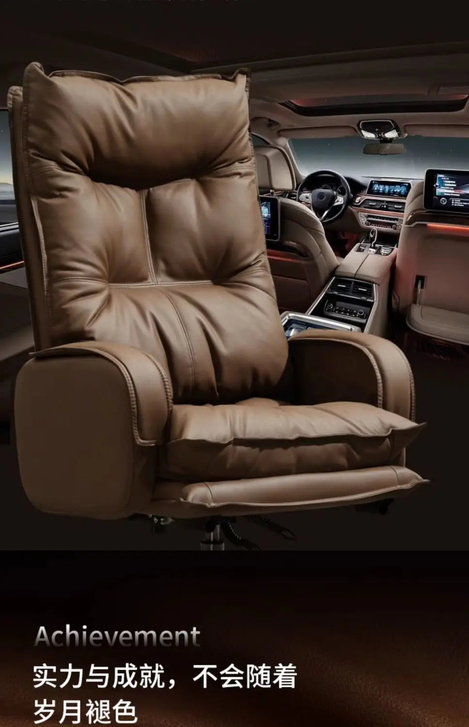 AOLIVIYA Comfortable Executive Home Office Computer Chair Long Sitting Business Study Sofa Seat A637583AOLIVIYA Comfortable Exec