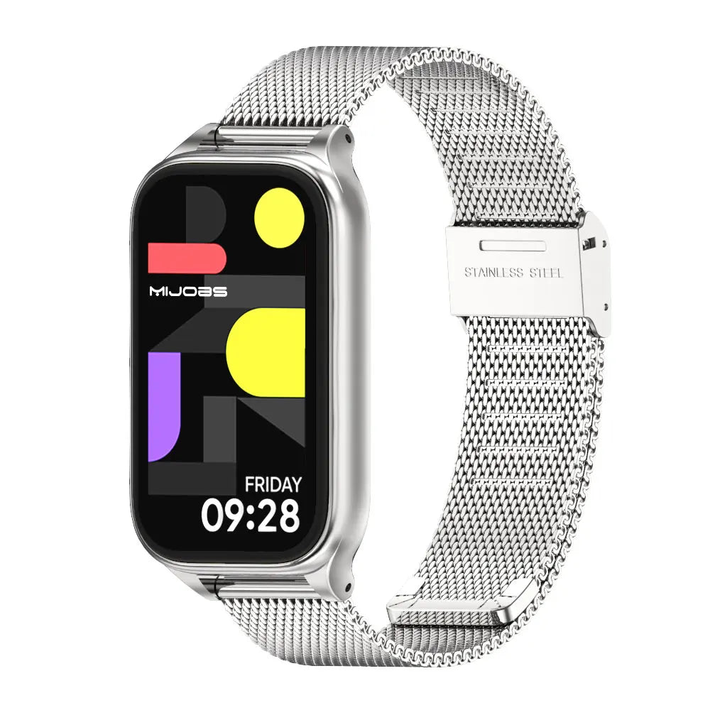 Strap For Mi Band 9 Active Watchband for Mi Band 8 Active 9 Active Silicone Wristband for Mi Band 9 Active Smartband Accessories