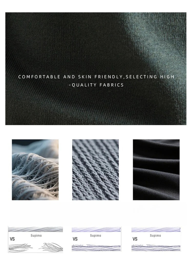 Old Money Style Men's Semi-High Neck Henley Sweater 4.6% Wool Blend Anti-Pilling Knit  Korean Casual Daily Wear