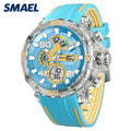 Military Watches Men Watch 2025 New 50M Waterproof Wristwatch Stopwatch Alarm LED Light Digital Watches 8136 Men's Sports Watch