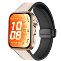 Silicone Leather Strap for Huawei Watch Fit 5 Pro/4 Pro Outdoor Sports Replacement Bracelet Wristband for Huawei Watch Fit 5 4 3
