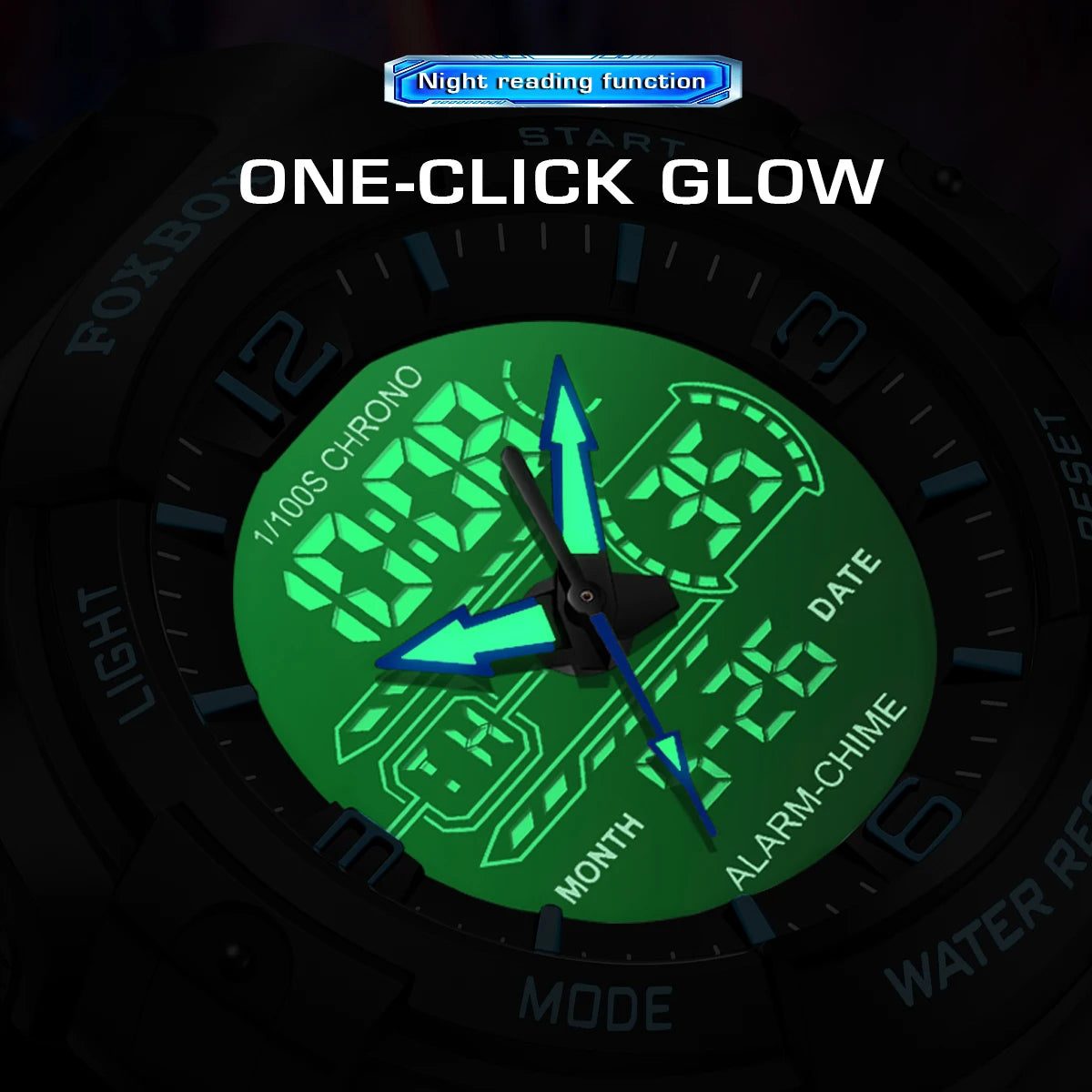 LIGE New Watches For Men 50M Waterproof Clock Alarm reloj hombre LCD Dual Display Wristwatch Quartz Military Sports Mens Watches