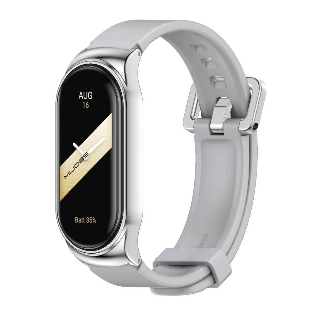 Strap for Mi Band 10 9 8 7 6 5 Watch Band for Mi Band 10 Silicone Wristband for Mi Band 9 Bracelet For Mi Band 8 Strap