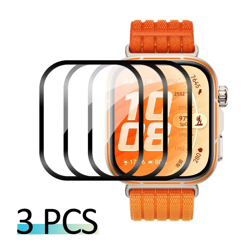 Tempered Glass Film For Huawei Watch fit 5 5 pro Smartwatch Accessories HD Hydraulic Huawei Watch fit 4 4 pro Screen Protector