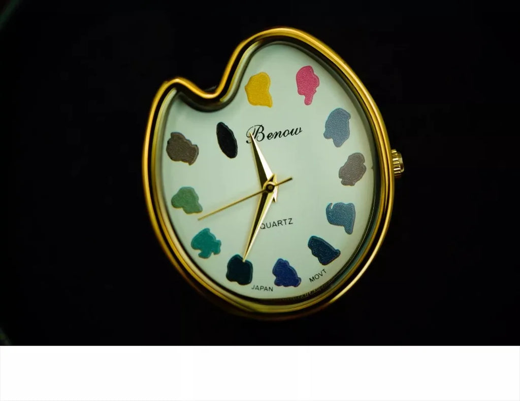 2026 Hot Sale Retro Niche Art sketching board Design Leather Quartz Square Exquisite and Versatile Pointer Watch 29mm
