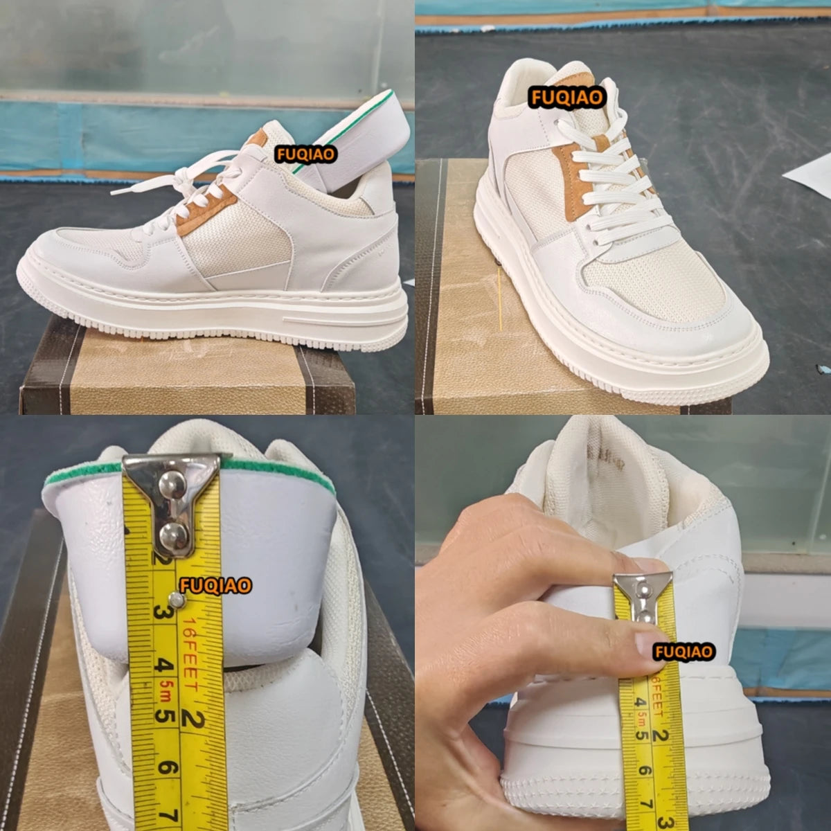 Plus Size 47 Summer Mesh Men Sneakers Elevator Shoes Chunky Increase Insole 7CM Breathable Sports Casual Height Shoes For Man