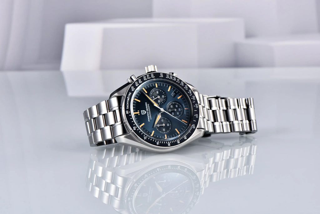 2026 New PAGANI DESIGN Tribute to CK2998 Moon Watch Retro Luxury Quartz Watches For Men Stainless steel Sport Chronograph Man