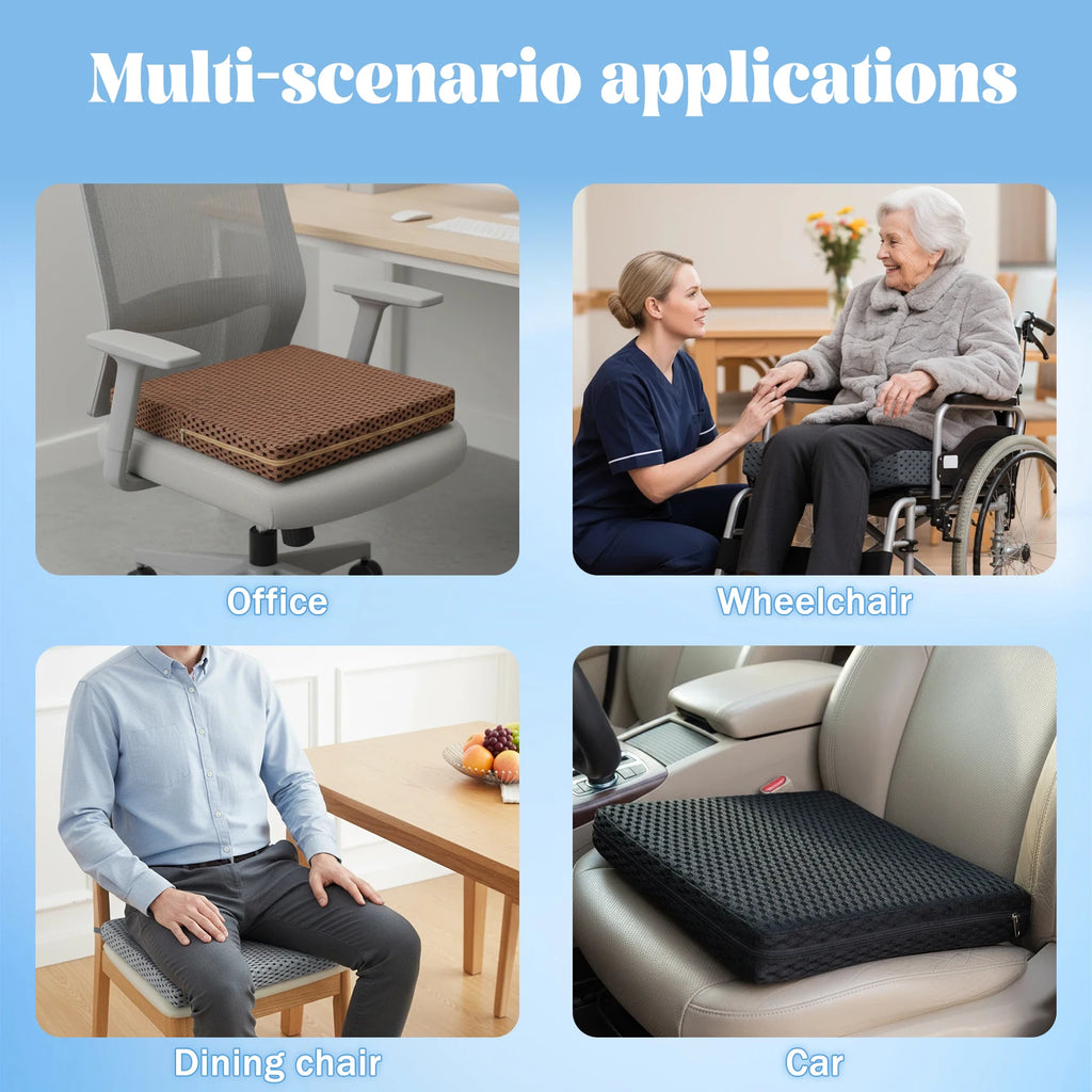 Shower Seat Cushion, Soft Chair Pad for Elderly Bathing，Easy to Clean & Quick Dry.Suitable for Shower Seats, Bathtub Baths