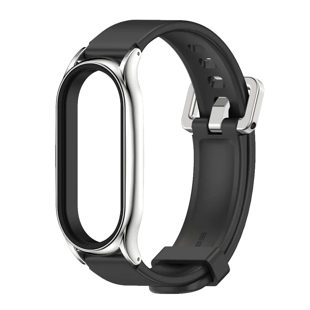 Strap for Mi Band 10 9 8 7 6 5 Watch Band for Mi Band 10 Silicone Wristband for Mi Band 9 Bracelet For Mi Band 8 Strap