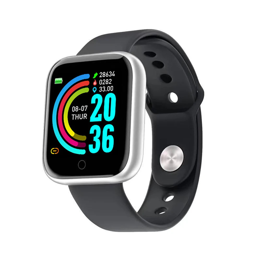 Smart Watches For Women Men Bluetooth Connect Phone Player Music Control Fitness Heart Rate Monitor Sport Bracelet Digital