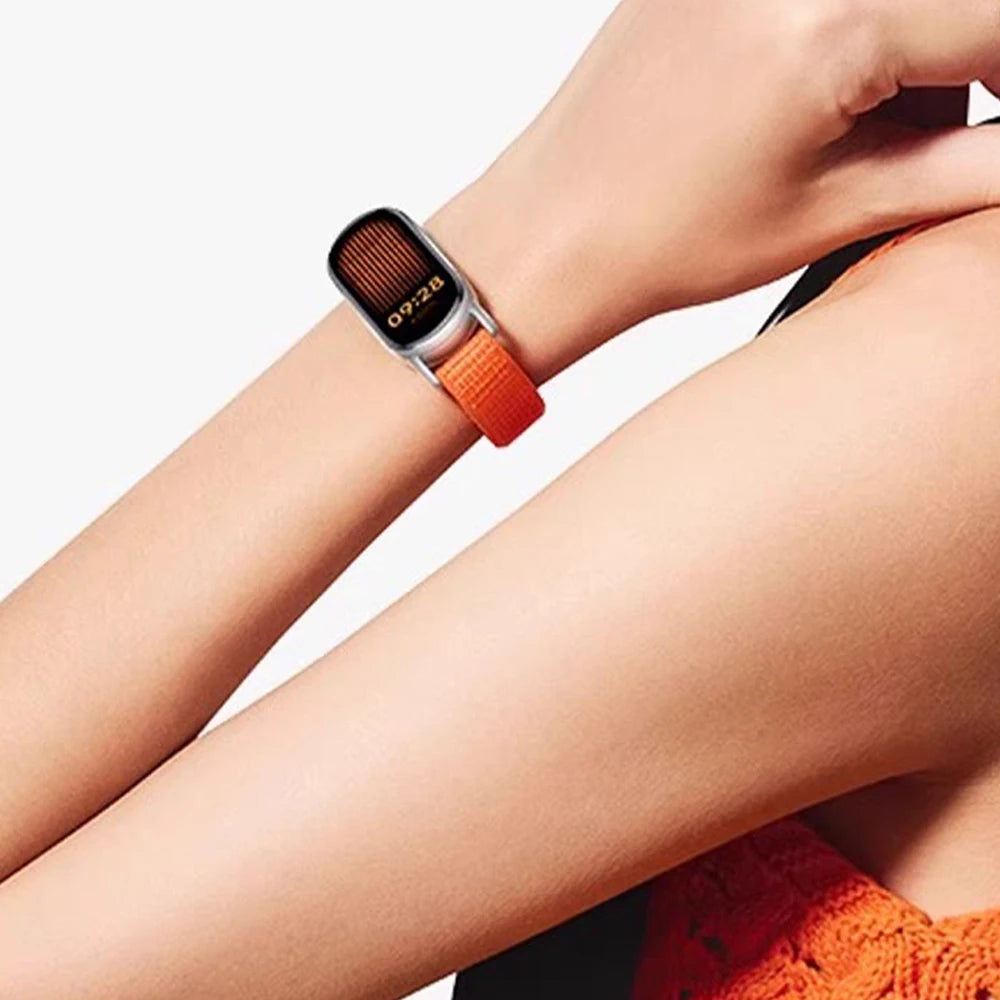 Sport Nylon Strap for Xiaomi Mi Band 10 Original Breathable Wristband for Xiaomi Mi Band 10 9 8 Smart Watch Replaceable Bracelet