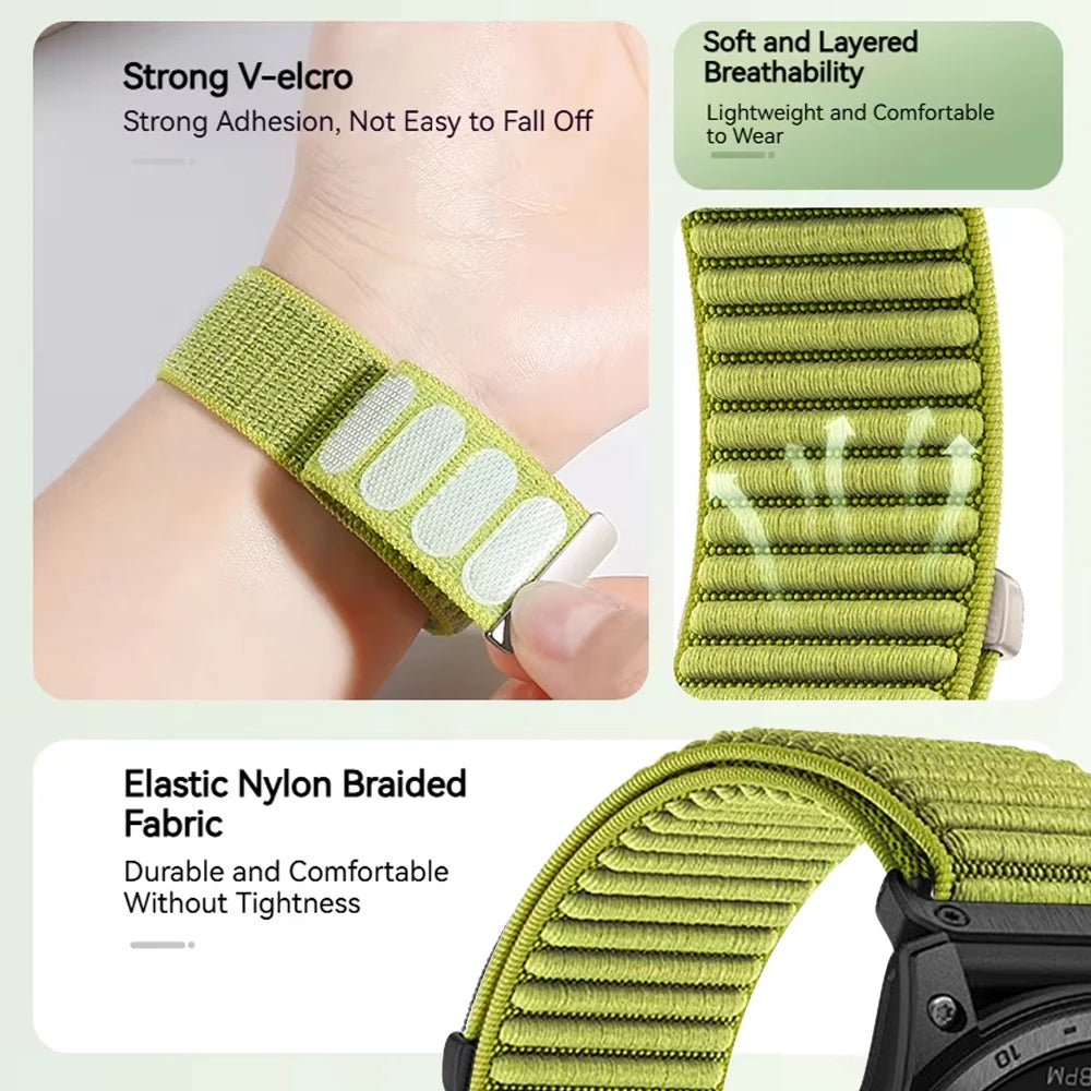 Nylon Breathable Strap for Xiaomi Mi Band 10 9 8 Sports Bracelet Replacement Wristband for Xiaomi Mi Band 10 Watchband Accessory