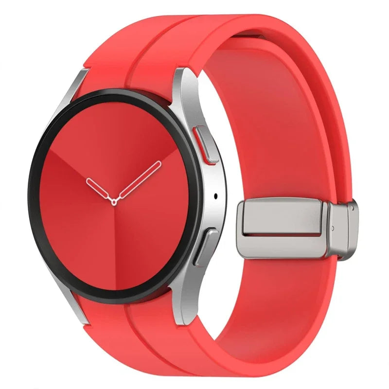 20mm Silicone Strap for Samsung Galaxy Watch 7 6 5 40mm 44mm 5 Pro 45mm Bracelet for Watch 4 6 Classic 46mm 42mm 43mm 47mm Band
