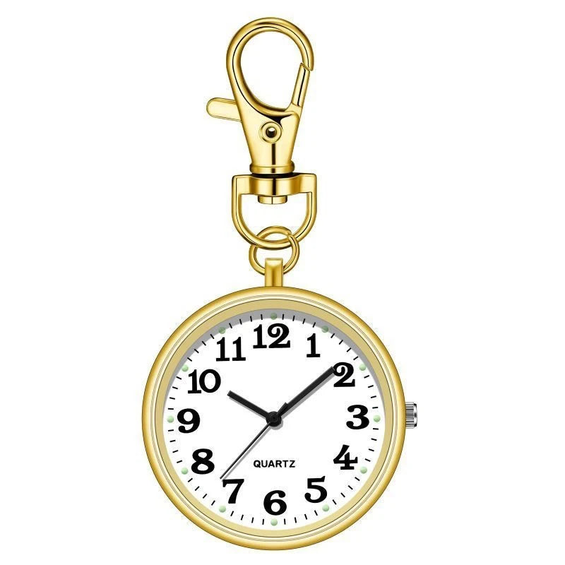 Portable Quartz Pocket Watch For Students, Nurses, Keychains, Clocks With Batteries, And Vintage Watches For Doctors