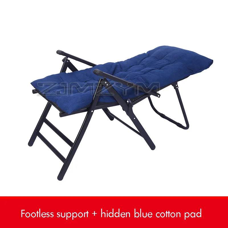 Portable Folding Beach Chair Outdoor Garden Camp Recliner Furniture for Courtyard Open Air，Telescopic Pedal Stools，Pedal stool