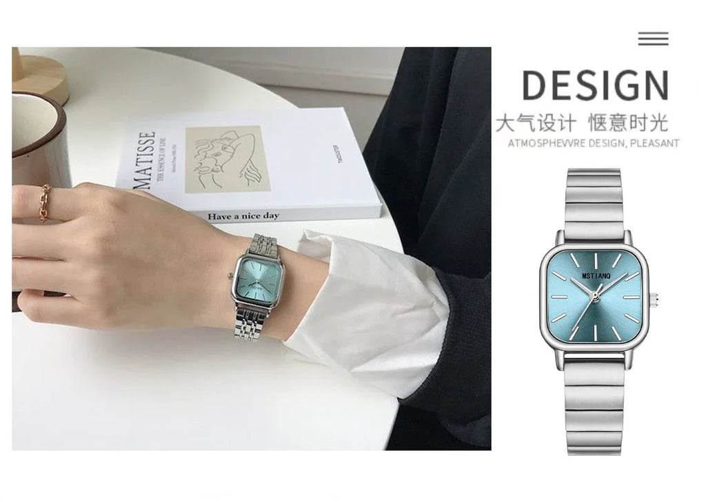 Luxury Women Watch Top Brand Fashion Steel Belt Ladies Quartz Wristwatch Montre Femme Beautiful Gifts Luxury Ladies Watches