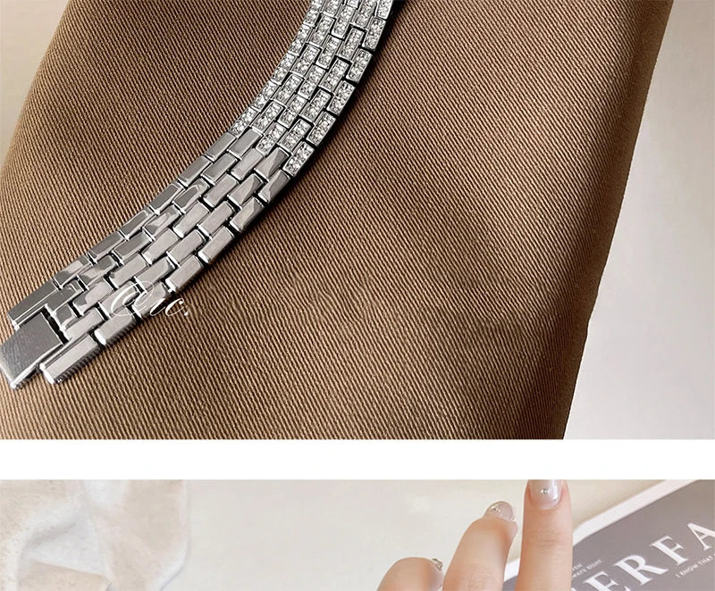 BS Bee Sister Ladies Watches Luxury Diamond Watch Square Bracelet Quartz Wristwatches Fashion Casual Watches Gift Women
