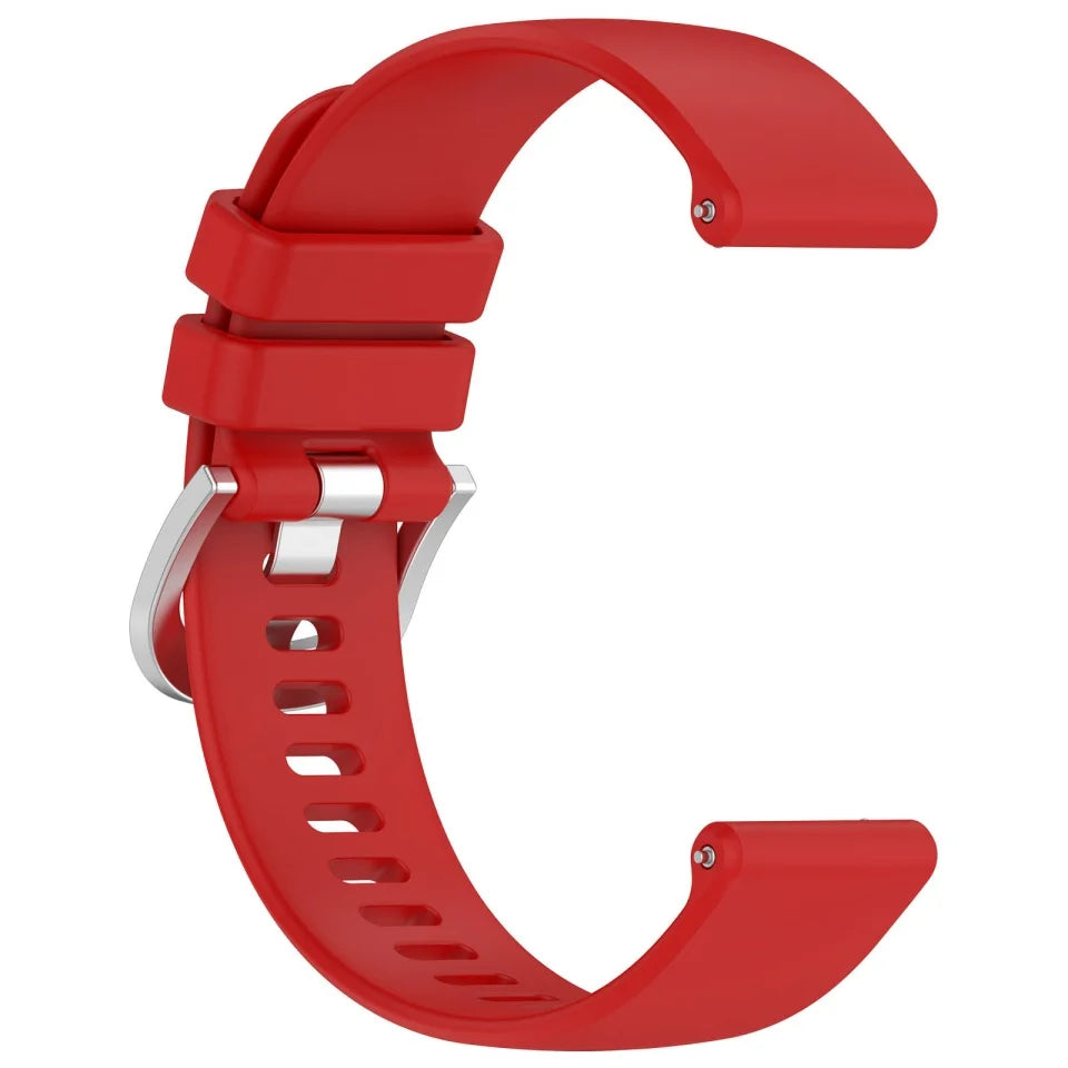 18mm 20mm 22mm Silicone Strap For Garmin Vivoactive 6 5 4 4s Band Watch Venu 4 3 2 2s SQ Forerunner 265 165 Bracelet Wristband