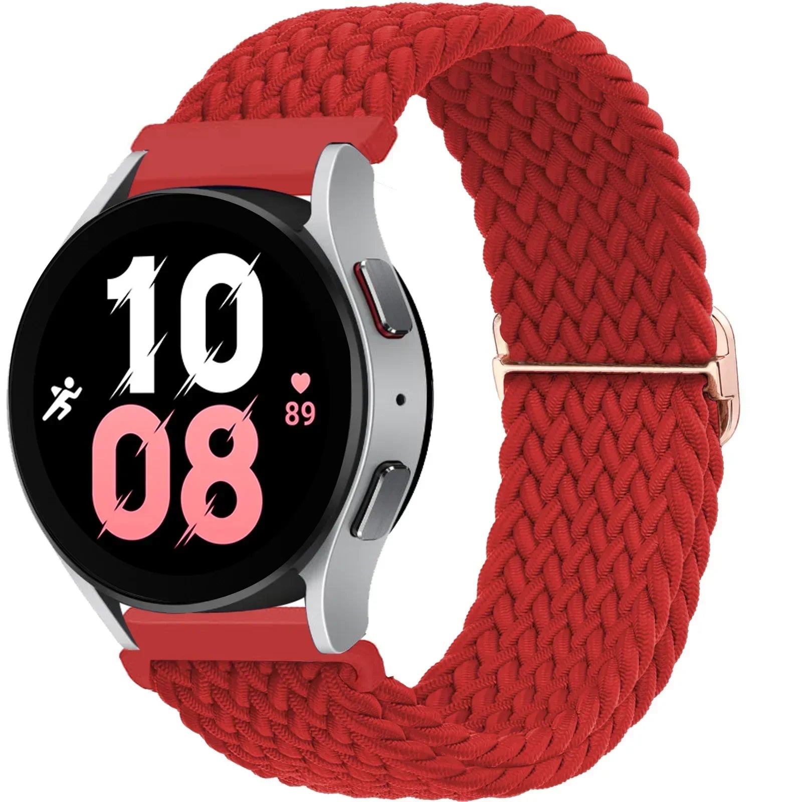 20mm 22mm Elastic Braided Nylon Strap for Huawei Watch GT6 5 4Pro 46mm Bracelet for Samsung Galaxy Watch 7 6 5 4 6/4Classic Band