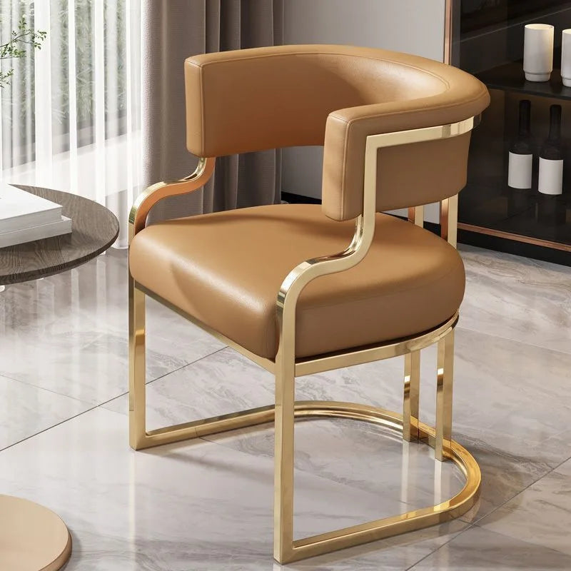 Bedroom Furniture Nordic Furniture Simple Style Dining Chair High-end Tea Chair Reception, Mahjong, Sofa Manicure, Makeup Chair