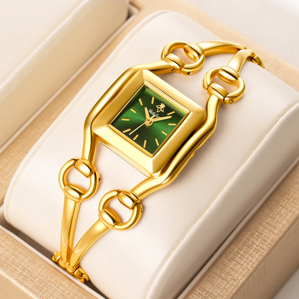 Women's Fashion Bracelet Watch: Water-resistant Quartz Timepiece – A Luxurious and Elegant Gift reloj mujer montre