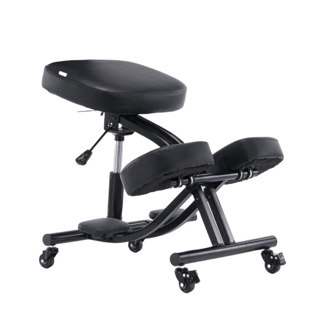 Sitting Posture Correction Chair Ergonomic Knee Chair Lifting Work Computer Bench with Wheels To Avoid Hunchback