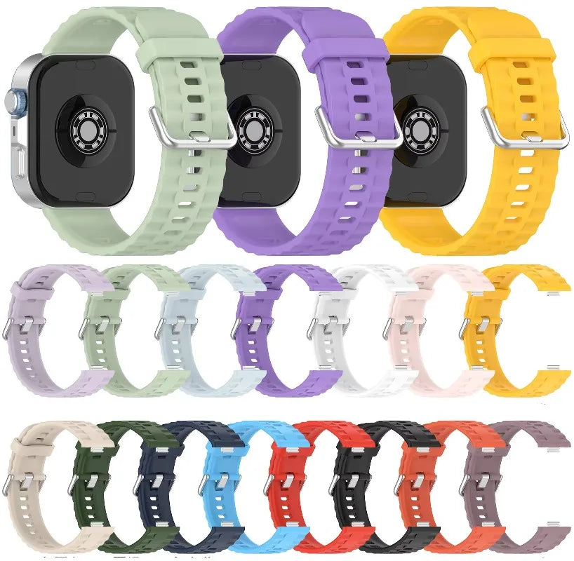 Official Silicone Strap for Huawei Watch 5-4 Pro Smart Wristband for Huawei Watch Fit 5/4/3 Luxury High-end Replacement Bracelet