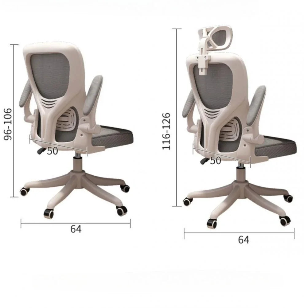 Home Rotating Adjustable Ergonomic Comfortable Sedentary Gaming Chair, Computer Chair, Breathable Office Chair for Staff