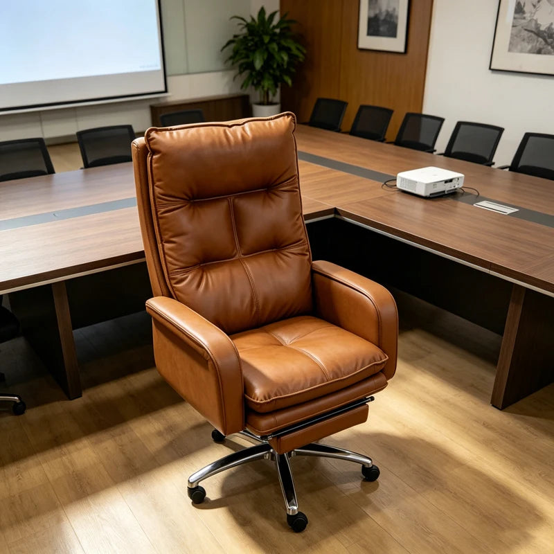AOLIVIYA Comfortable Executive Home Office Computer Chair Long Sitting Business Study Sofa Seat A637583AOLIVIYA Comfortable Exec